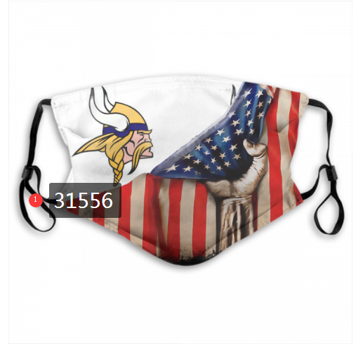 NFL 2020 Minnesota Vikings #30 Dust mask with filter